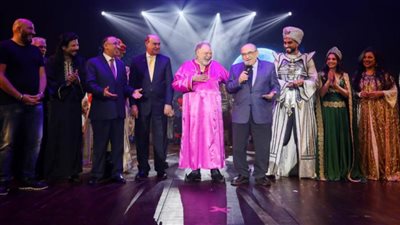 بالصور .. ليلة استثنائية لـ ياما في الجراب يا حاوي بالإسكندرية بحضور المحافظ ومميش والفقي