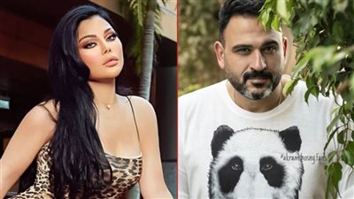 أكرم حسني يشارك هيفاء وهبي حفلها بالساحل الشمالى الخميس المقبل ويقدم معها أغنية لو كنت 