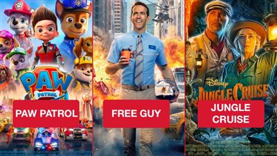  بوكس أوفيس .. Free Guy  يتصدر بـ 18 مليون دولار وPAW Patrol ثانيا وJungle Cruise يكتفى بالمركز الثالث