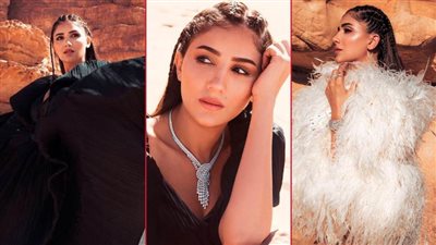 مي عمر نجمة غلاف المجلة العالمية SOUL لشهر سبتمبر بـ 3 إطلالات تم تصويرها بالأردن