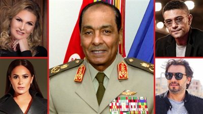 نجوم الفن ينعون المشير طنطاوي : رحل قائد وبطل عظيم تحمل على عاتقه أصعب المراحل التي مرت بها البلاد
