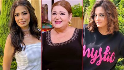 داليا مصطفى وبشرى وميمي جمال بطلات حكاية مش مبسوطة من مسلسل زي القمر