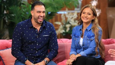 نيللي كريم وزوجها يكشفان كواليس قصة حبهما وزواجهما لـ مني الشاذلي الخميس المقبل 