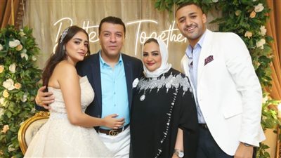 مصطفي كامل بعد خطوبة ابنته : مبسوط عشانها ومش هرشح نفسي تاني في النقابة