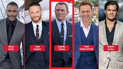 إدريس ألبا وهاردي وكافيل وهيدلستون وميرفي .. من تختار لتقديم دور جيمس بوند بعد دانيال كريج ؟