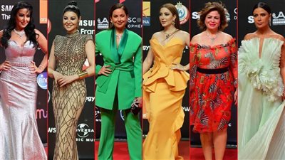 ظهور أول لريا أبي راشد .. إطلالات النجمات في اليوم السادس من مهرجان الجونة