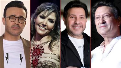 الرباعي والحلو وهانى شاكر ونادية مصطفى يحيون حفلات الخميس بمهرجان الموسيقى العربية