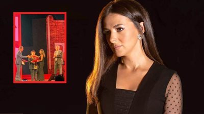 دنيا سمير غانم تنشر صورة جديدة من تكريم والديها بمهرجان المسرح القومي : الجمهور عيلتنا وإخواتنا وأهلنا 