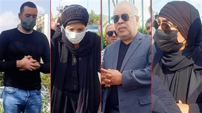 بالصور : تشييع جثمان سهير البابلي إلي مثواه الأخير بمقابر ٦ أكتوبر