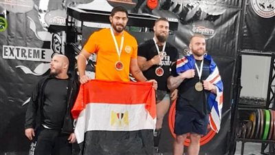 سامي أبو العز يحصد المركز الثاني في بطولة العالم للقوة البدنية بالبرتغال