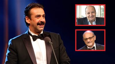 كريم عبدالعزيز أثناء تسلمه جائزة فاتن حمامة : لولا وحيد حامد وشريف عرفة ماكان كريم عبدالعزيز