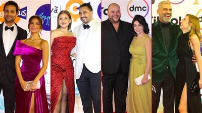 بالصور : ثنائيات خطفت قلوب الجمهور في حفل افتتاح مهرجان القاهرة السينمائي رقم 43