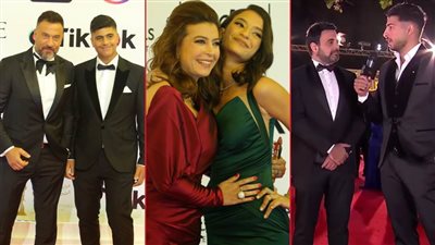 المشاهير يخطفون الأنظار مع أبنائهم على الريد كاربت في افتتاح مهرجان القاهرة السينمائي