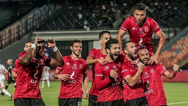 فرحة لاعبي الأهلي