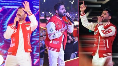 تامر حسنى يحيى أضخم حفل جماهيرى فى 2021 بجامعة مصر للعلوم والتكنولوجيا