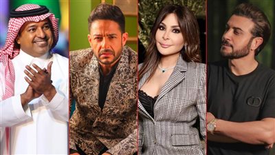 حماقى وإليسا وراشد والمهندس يلتقون فى حفل واحد بالسعودية يوم 16 ديسمبر
