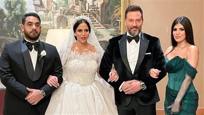 بالصور .. ماجد المصري يحتفل بزفاف ابنته ماهيتاب بحضور النجوم