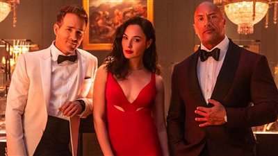 فيلم Red Notice يحقق أعلى مشاهدات في تاريخ نتفليكس بـ 328 مليون ساعة في 3 أسابيع