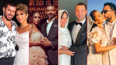 أبطالها حلا شيحة ونيللى كريم وأصالة ومحمد فراج .. أشهر زيجات الوسط الفني 2021