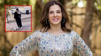 دنيا سمير غانم عن شقيقتها إيمي : بتمشي بـ أكل القطط والكلاب في شنطتها