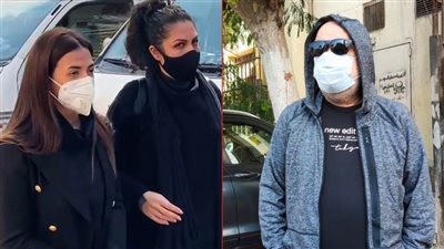 بالصور : أشرف زكي ودنيا سمير غانم وعدد كبير من النجوم فى وادع مها أبو عوف 