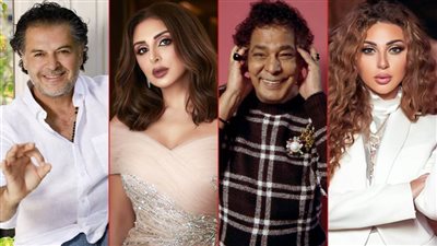 أنغام ومنير وراغب وميريام .. أبرز نجوم حفلات عيد الحب في شهر فبراير