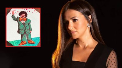 دنيا سمير غانم تستعيد ذكريات والدها الراحل سمير غانم بصورة لشخصية فطوطة