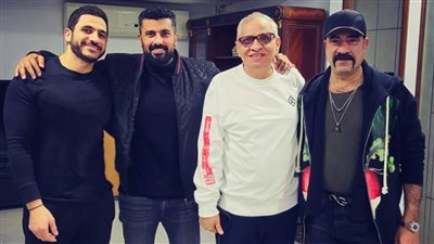 فى حضور أحمد وكريم السبكي .. محمد سامى ومحمد سعد يبدأون تحضيرات الفيلم الجديد
