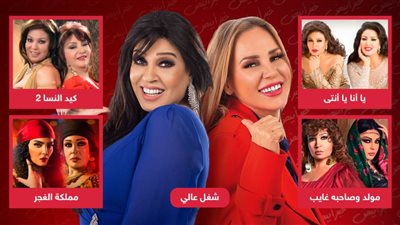 فيفي عبده نجمة الدويتو النسائي في الدراما .. من سمية الخشاب ونبيلة عبيد وهيفاء وحورية إلى شيرين رضا 