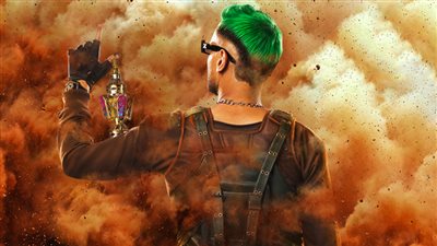 رامز جلال بـ شعر أخضر ويروج لبرنامجه الجديد رمضان 2022 : ربنا يكملها بالستر