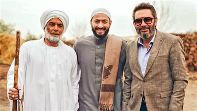 حمادة هلال يجمع أحمد عبدالعزيز وكمال أبو رية في مسلسل المداح 2 رمضان 2022