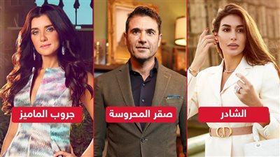 صقر المحروسة والشادر وجروب الماميز أعمال تدخل بلاتوهات التصوير خلال أيام