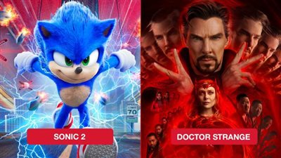 بوكس أوفيس هوليوود .. Doctor Strange في الصدراة بـ 90 مليون دولار وجيم كارى فى المركز الثالث بـ Sonic 2