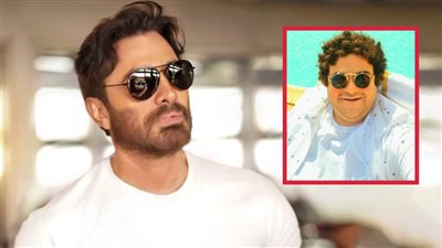 مدحت تيخا يجسد شخصية دكتور تخسيس في فيلم بحبك بطولة تامر حسني