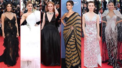 بالصور .. النجمات تتألقن في حفل افتتاح الدورة 75 من مهرجان كان