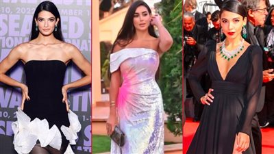 بالصور : ياسمين صبرى وسلمى أبو ضيف وتارا عماد نجمات على السجادة الحمراء لمهرجان كان السينمائى