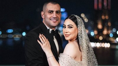 بالصور .. الألبوم الكامل لحفل زفاف بوسي على رجل الأعمال هشام ربيع
