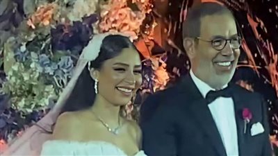 بالصور .. مدحت العدل يحتفل بزفاف ابنته آيه بحضور عدد من النجوم