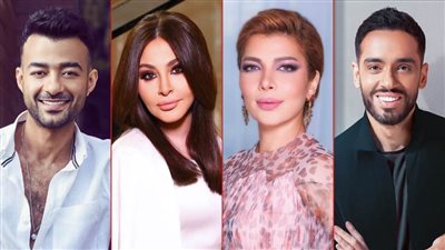 أصالة وإليسا ورامي جمال وهيثم شاكر نجوم ألبومات الصيف فى 2022