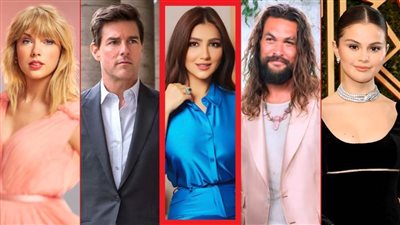 مي عمر مع توم كروز وجيسون موموا وتايلور سويفت وسيلينا جوميز في قائمة أفضل وجه في 2022 