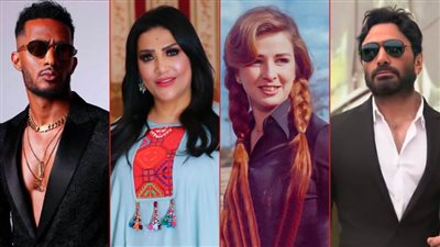 تامر حسنى ومحمد رمضان ونجلاء فتحى وبدرية طلبة يتصدرون التريند فى 24 ساعة