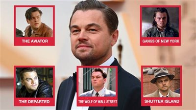 ليوناردو دى كابريو يجتمع مع سكورسيزي للمرة السادسة فى فيلم عن السفينة Wager 