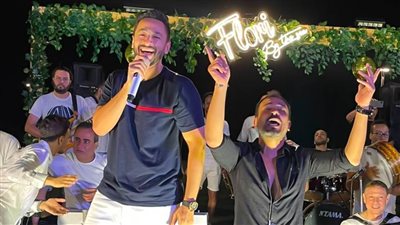 بالصور .. دويتو حمادة هلال ومحمد نجاتي فى العلمين الجديدة بحضور عدد من النجوم 