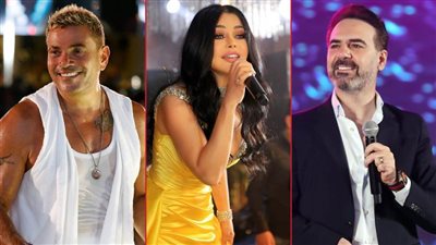 عمرو دياب وهيفاء وهبي ووائل جسار نجوم حفلات الجمعة في الساحل الشمالي 