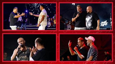 بالصور : عمرو دياب يتألق في العلمين الجديدة ويقدم للجمهور صناع أغانيه الأخيرة