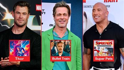 بوكس أوفيس هوليوود .. براد بيت في الصدارة ودواين جونسون ثانيا وThor يتراجع للمركز الرابع