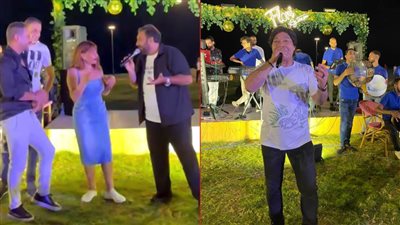 بالصور من العلمين الجديدة .. محمد نجاتي يدعو مطربي التسعينيات للعودة للفن