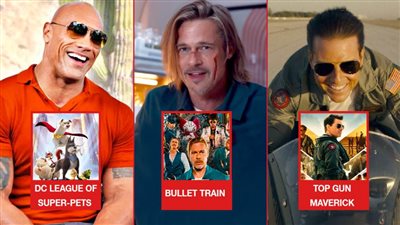 بوكس أوفيس هوليوود .. براد بيت يحافظ على الصدارة ودواين جونسون فى المركز الثانى وتوم كروز يعود للمنافسة