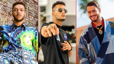 ويجز وسعد لمجرد ومحمد رمضان يتسابقون على المراكز الأولى بتريند يوتيوب