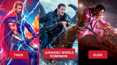 Elvis وThor وJurassic World Dominion .. أفلام تعرض على المنصات فى سبتمبر الجاري